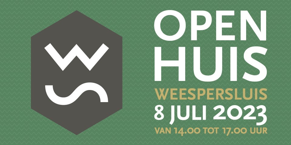 Open Huis Weespersluis 8 juli a.s.
